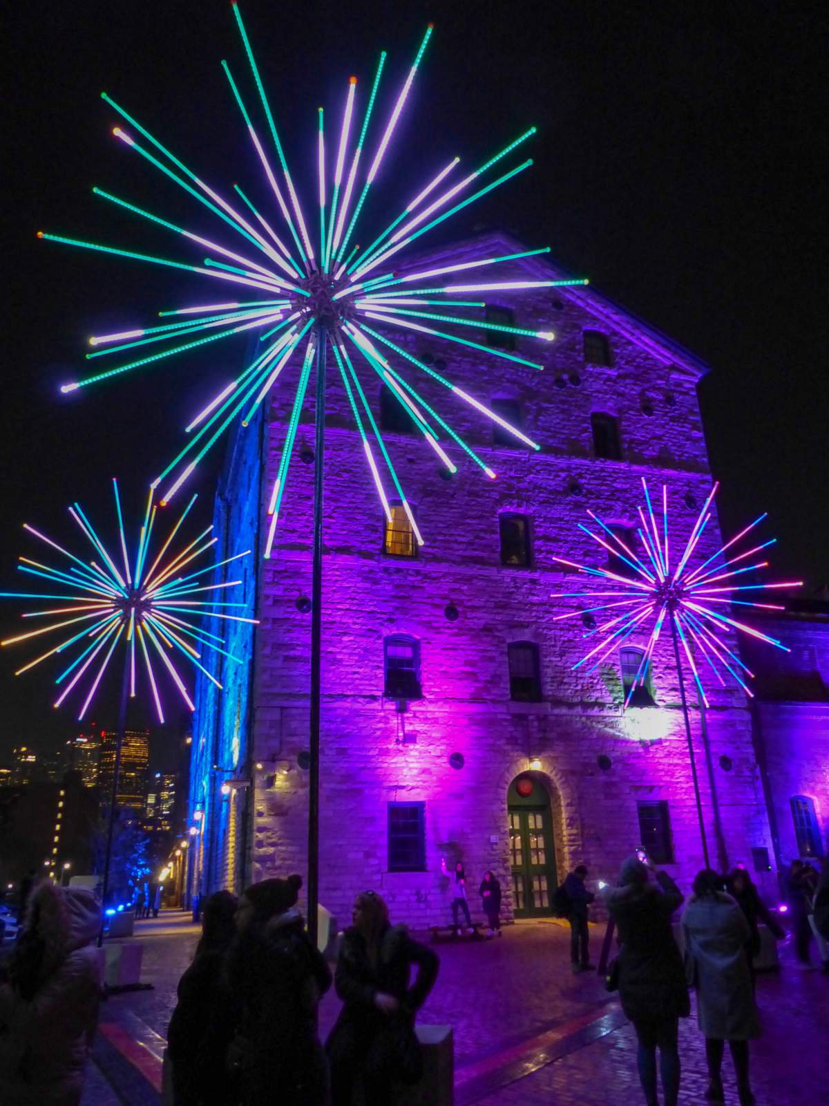 Light Festival in Toronto