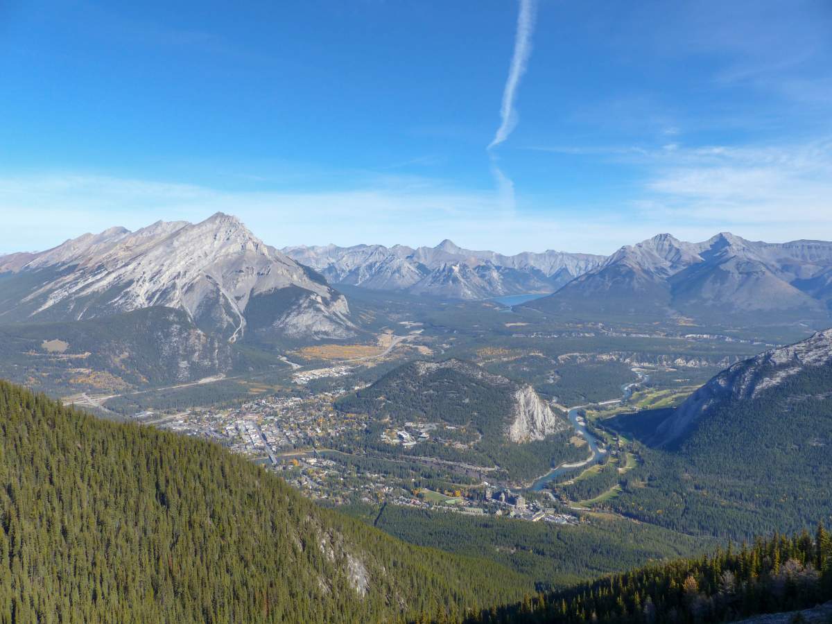 View of Banff National Park