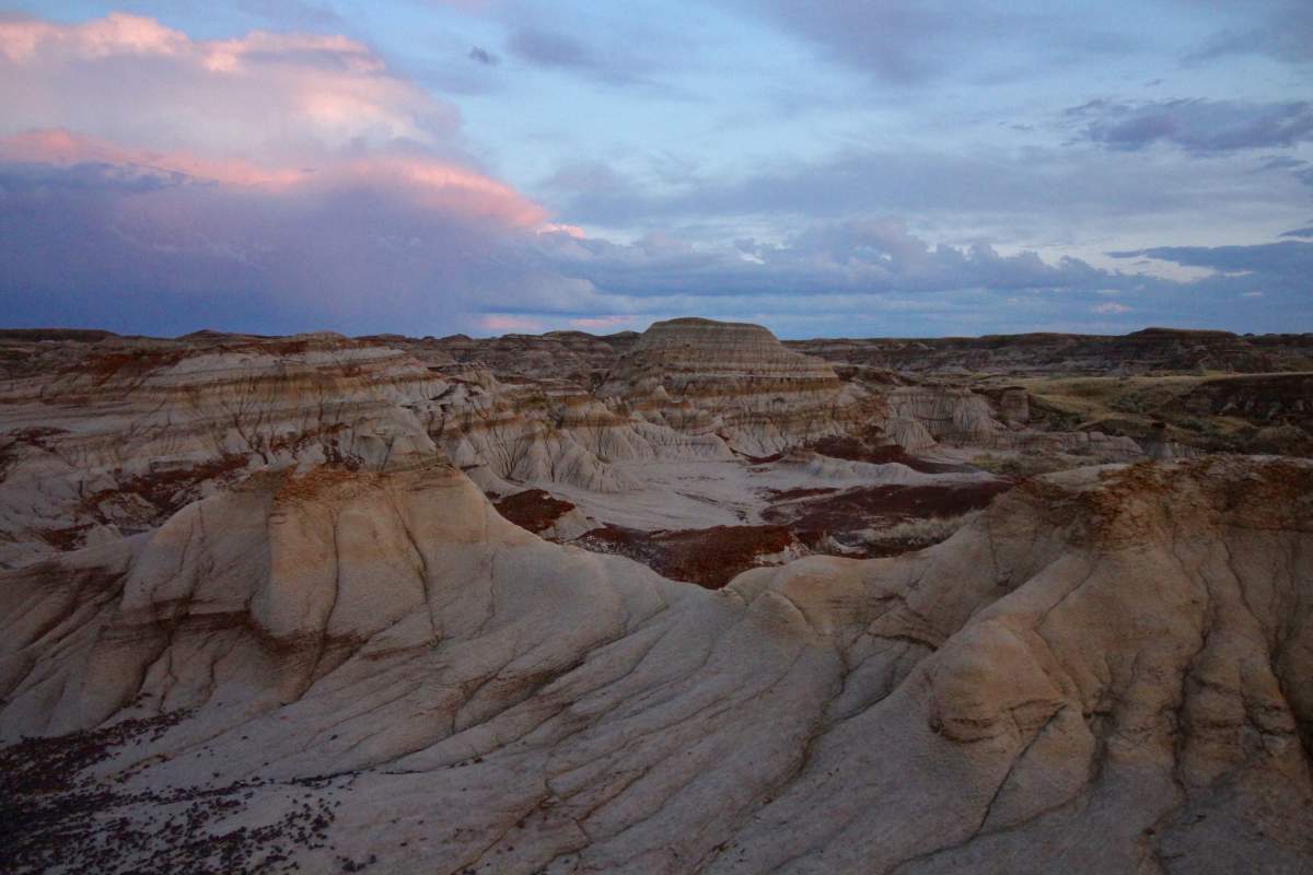 View of the Dinosaur Provincial Park