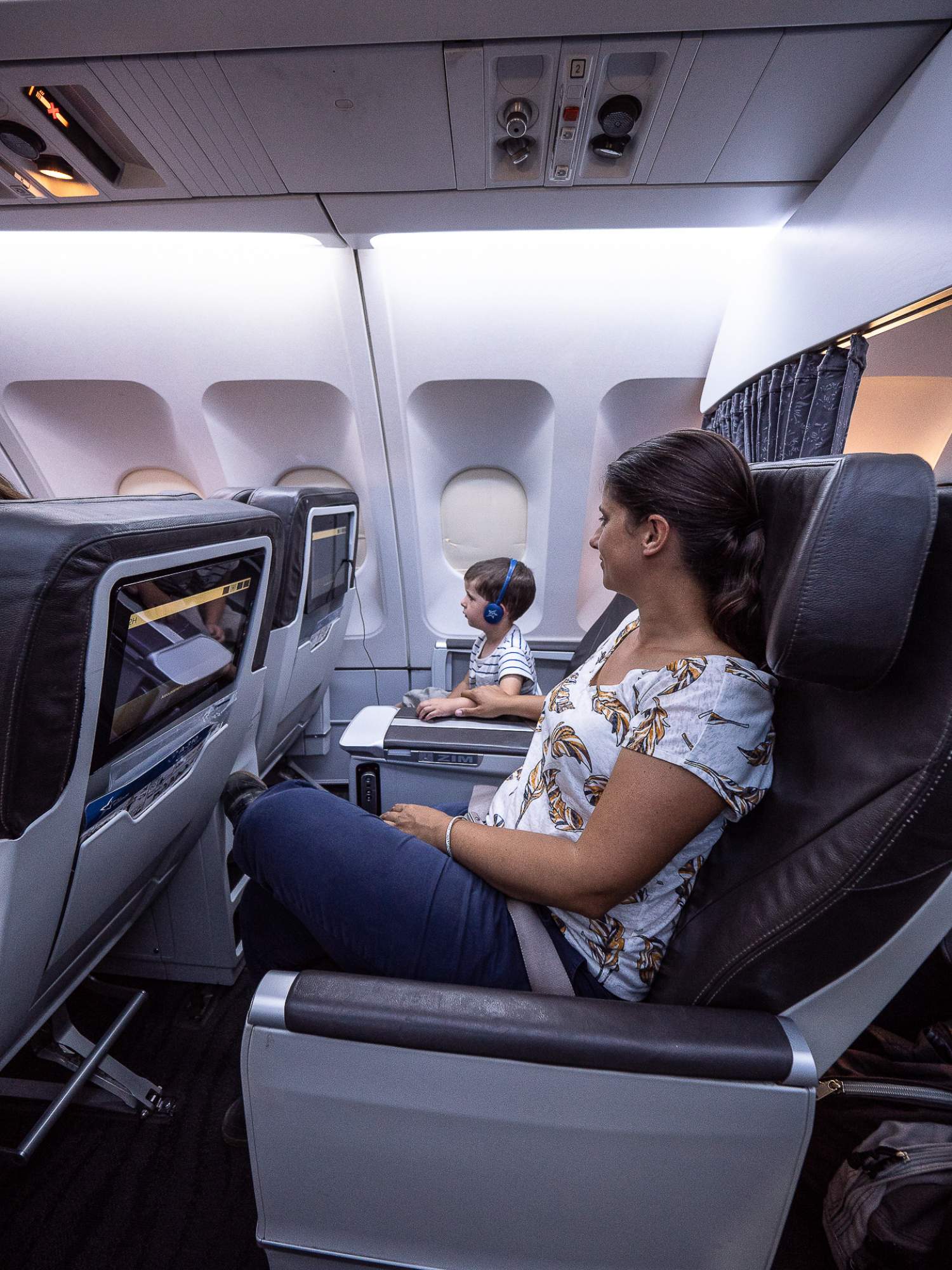 Confort dans nos avions Air Transat