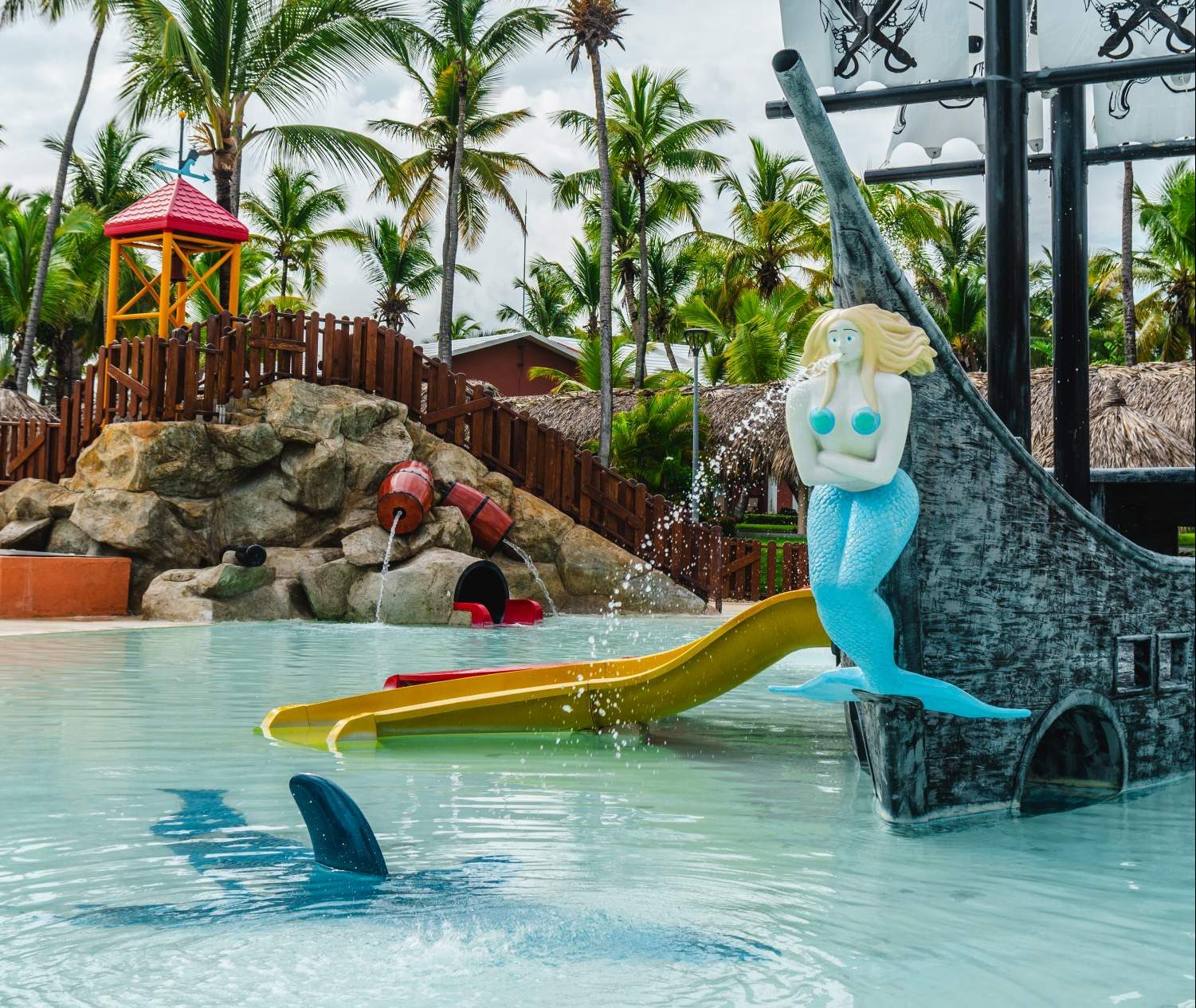 Water park at a resort in Dominican Republic