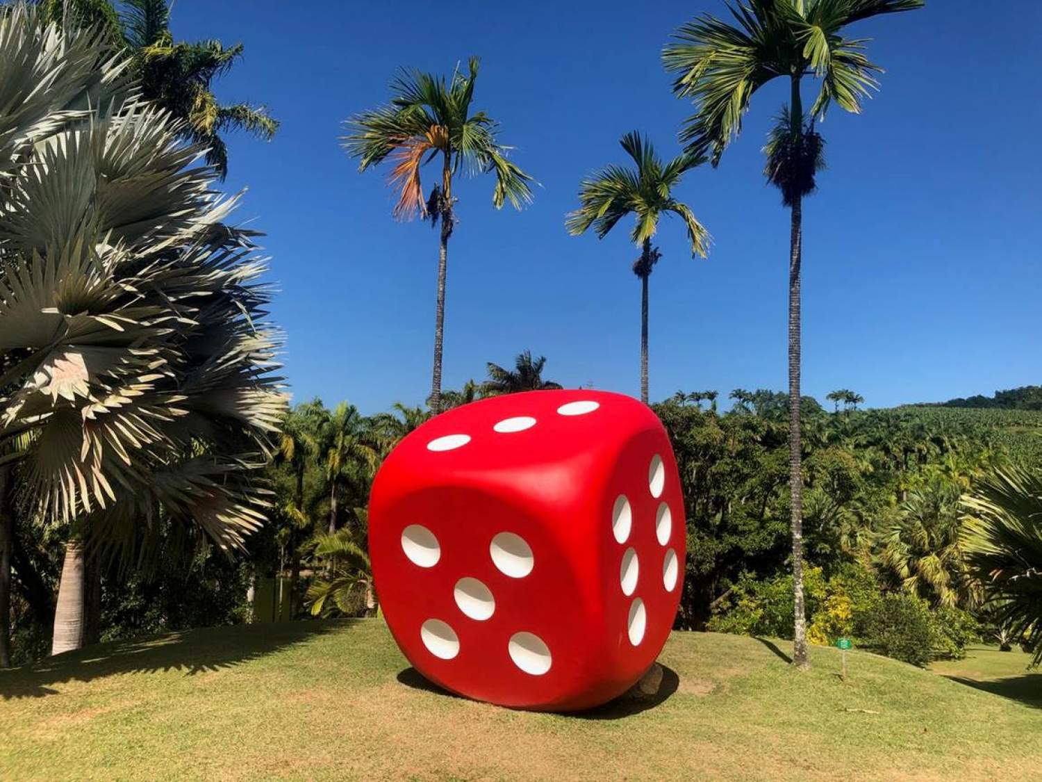 Sculptures garden at Habitations Clément, Martinique