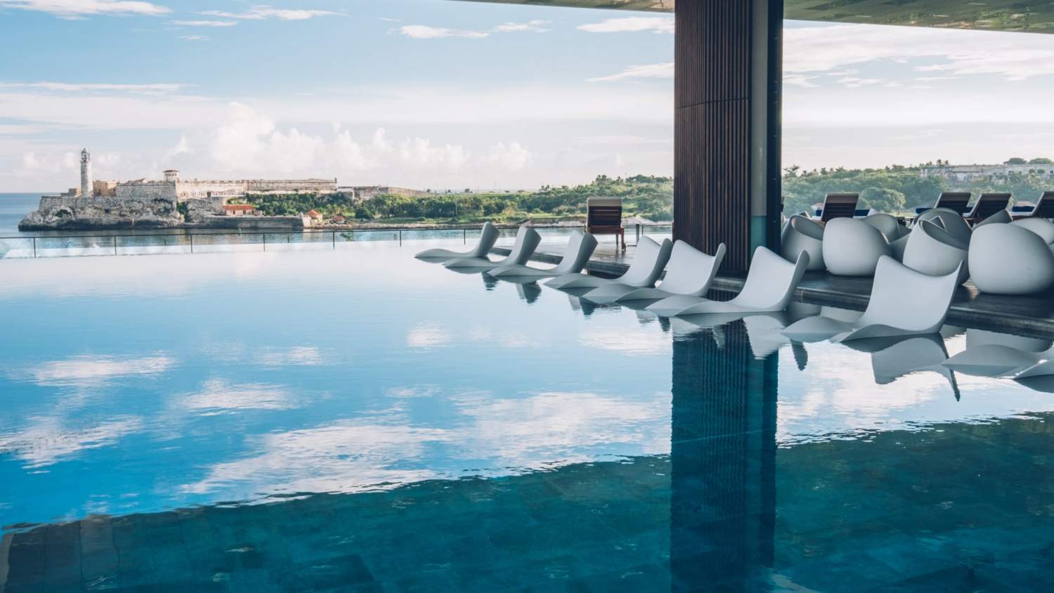 Iberostar Packard's pool in La Havana