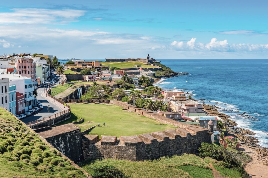 pre-cruise san juan puerto rico - pré-croisière san juan porto rico