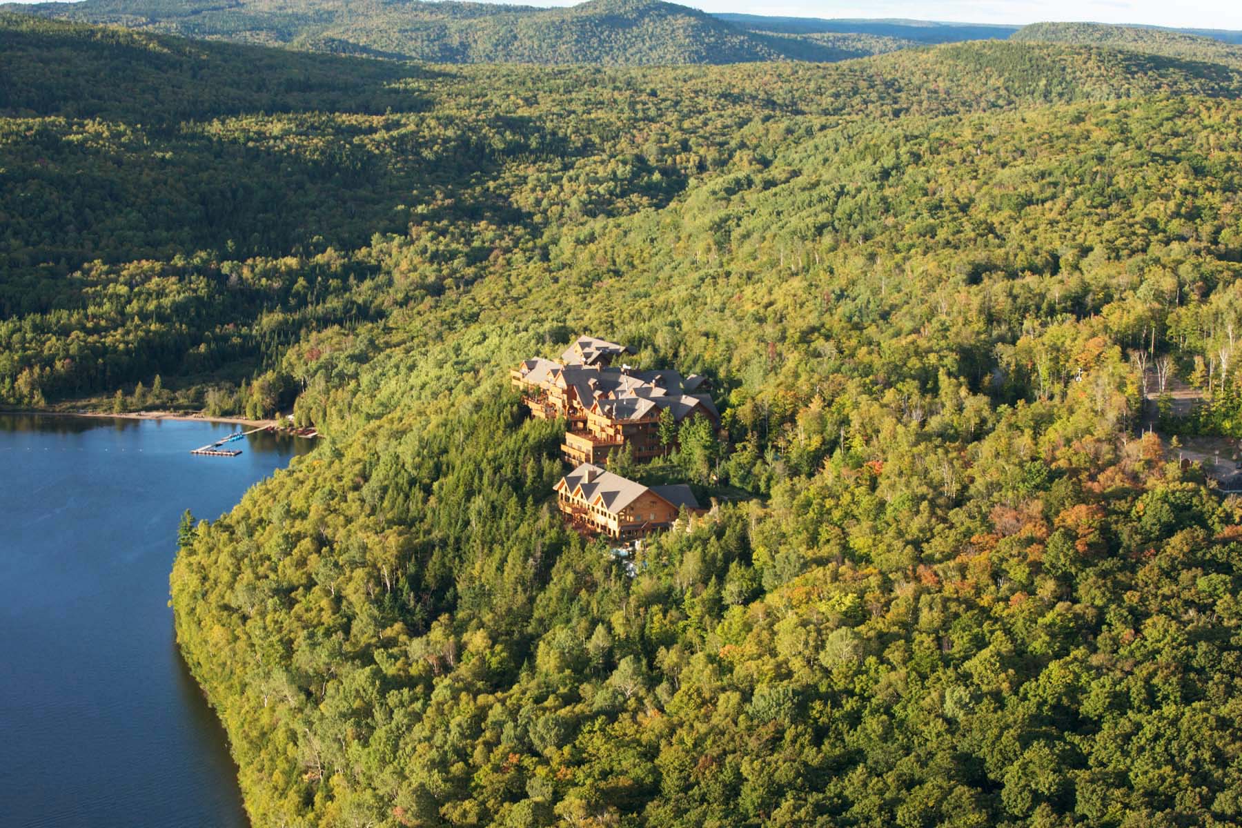 Hôtel Sacacomie © TQ/Christian Savoie excursions de Montréal pour Cabane au Canada