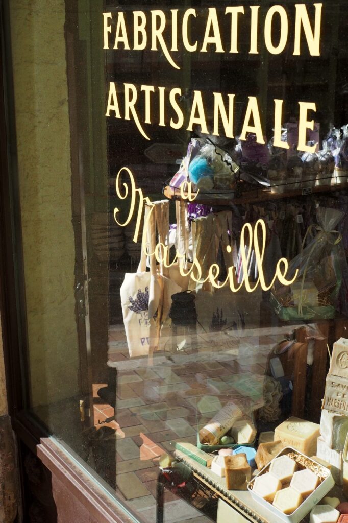 Provence travel guide - soaps in Marseille