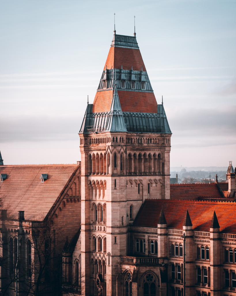 University of Manchester in England - Université de Manchester en Angleterre - Europe in winter