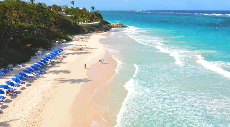 Crane Beach Barbados plages