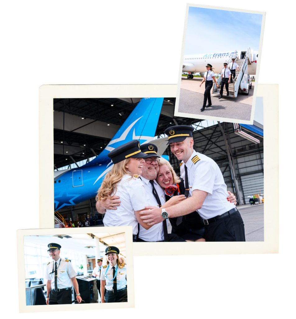 Air Transat pilots Father's Day - Roy