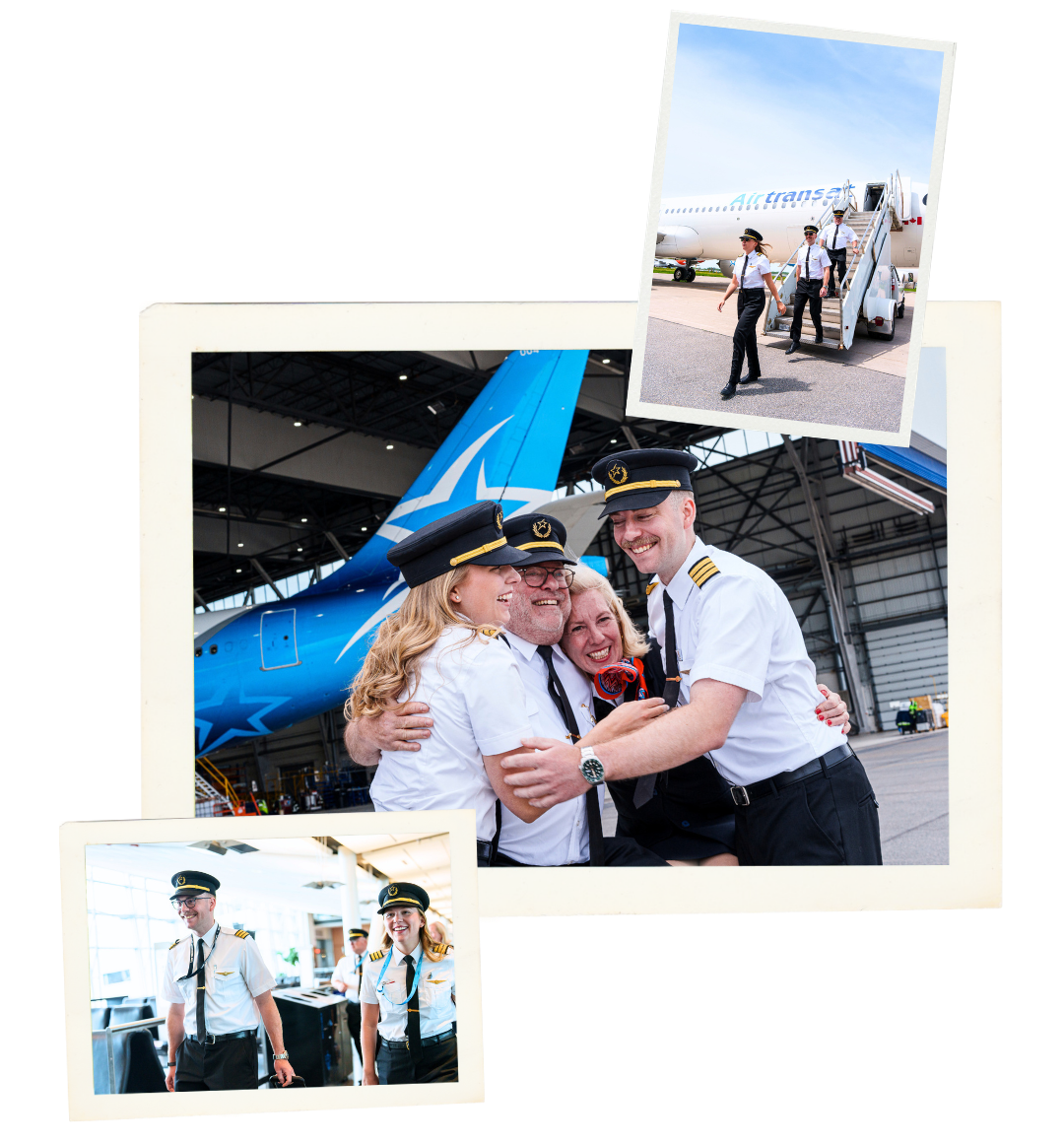 Air Transat pilots Father's Day - Roy