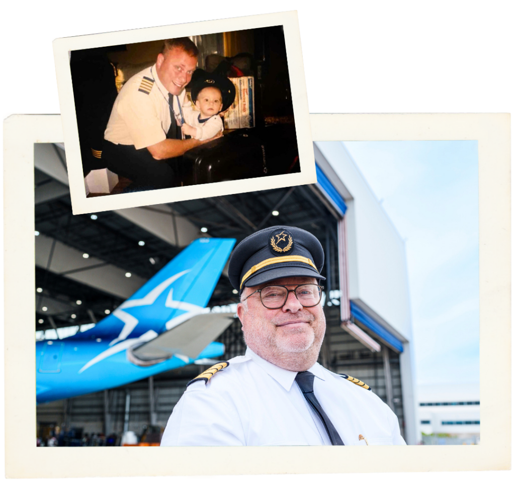 Patrice Roy - pilote Air Transat