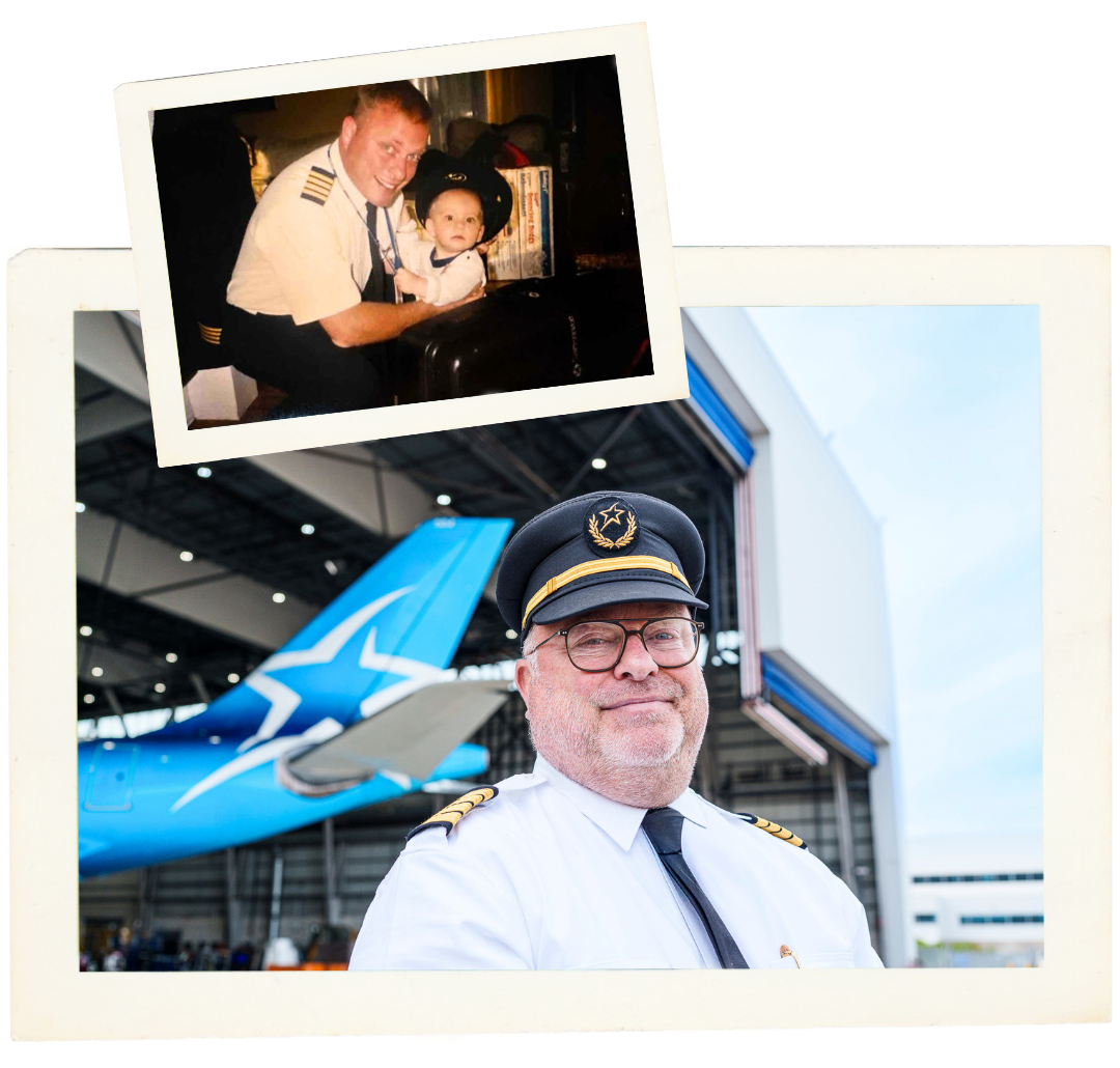 Patrice Roy - pilote Air Transat