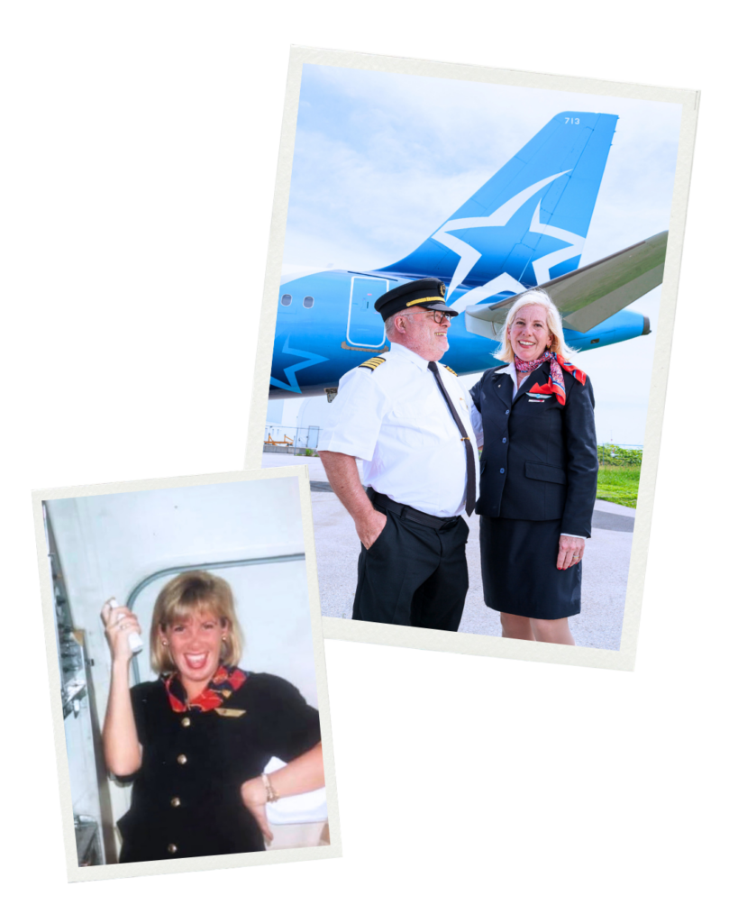 Terry Bayer agente de bord Air Transat