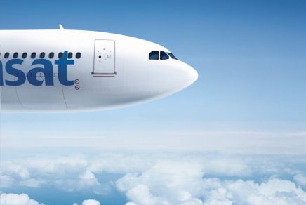 Air Transat avion plane landscape
