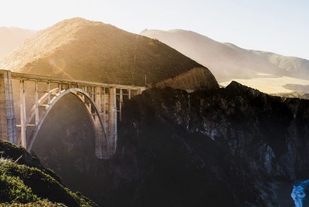 Bixby Bridge in Big Sur Californie