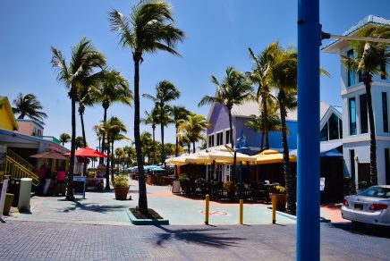 Rue principale à Fort Myers