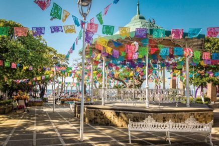 Colorful flags, Puerto Vallarta