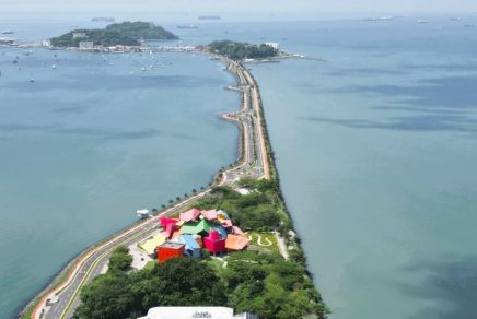 cycling in Panama City Amador vélo