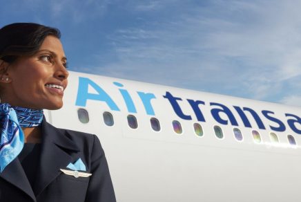 expérience en vol Air Transat in-flight experience