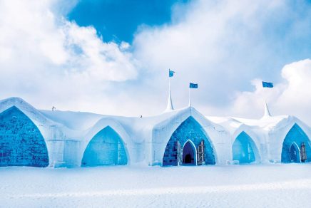 COUVERTURE - Hôtel de Glace à Québec - Quebec City Ice Hotel