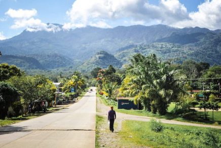Village de Pena Blanca près du lac de Yojoa, Honduras