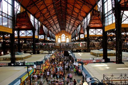 The Market Hall, local vendors from Budapest