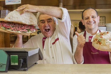 Le goût d'une délicieuse pizza dans Testaccio, Rome