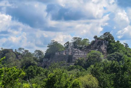 Site de Calakmul, citée Maya