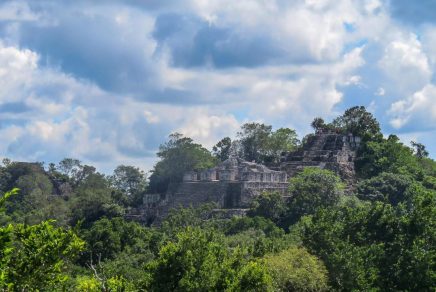 Site de Calakmul, citée Maya