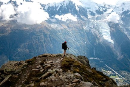 randonnée en France - Alpes Mont-Blanc trek - hiking in France