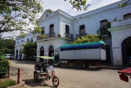 Train station in Sagua la Grande, Cuba