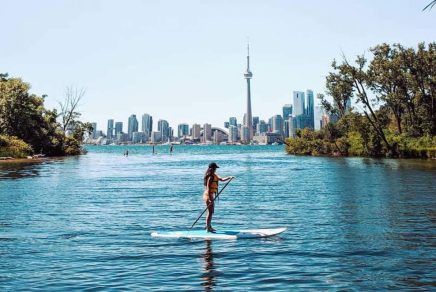 Paddleboard in Toronto