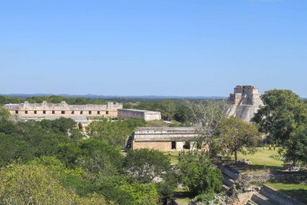 Site pré-hispanique d'Uxmal au Yucatan, Mexique