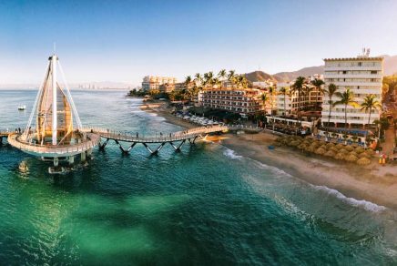Vue sur la plage, Puerto Vallarta